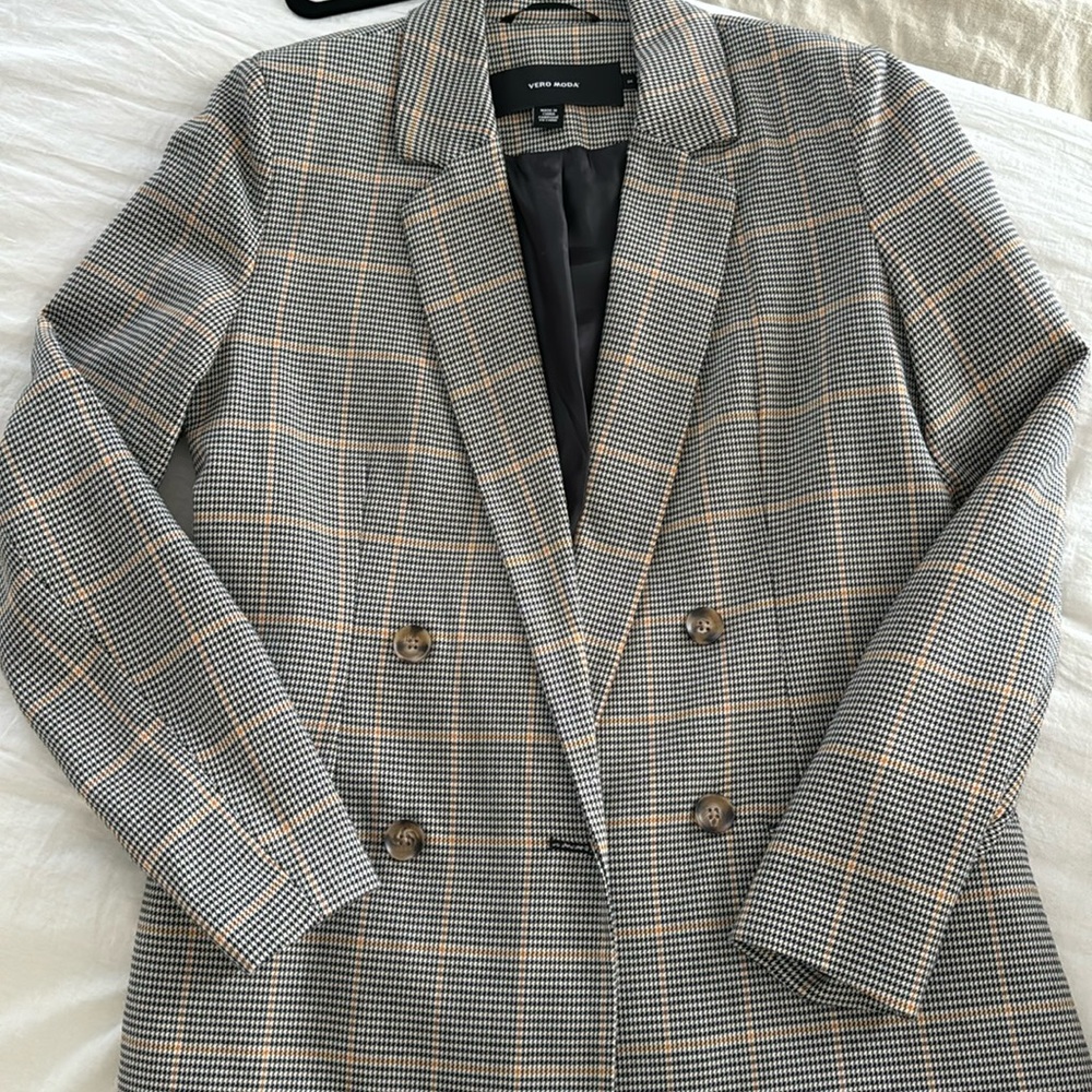 Plaid blazer